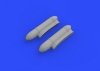 Eduard 648370 Typhoon Mk. Ib fuel tanks EDUARD, HASEGAWA 1/48